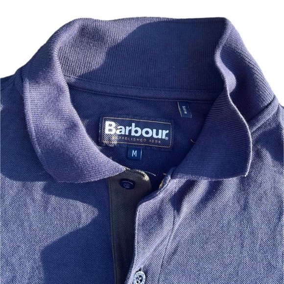 Barbour Mens Long Sleeve Polo - Picture 4 of 7